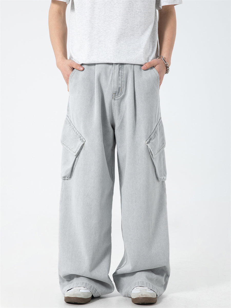 Liber SS Men's Pocket Vintage Washed Trousers
