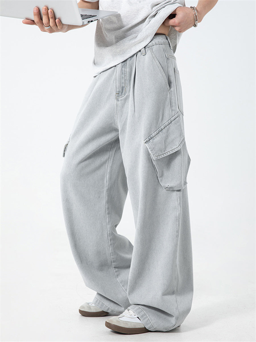Liber SS Men's Pocket Vintage Washed Trousers