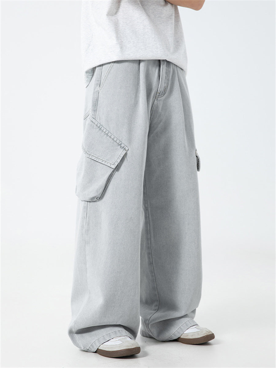 Liber SS Men's Pocket Vintage Washed Trousers