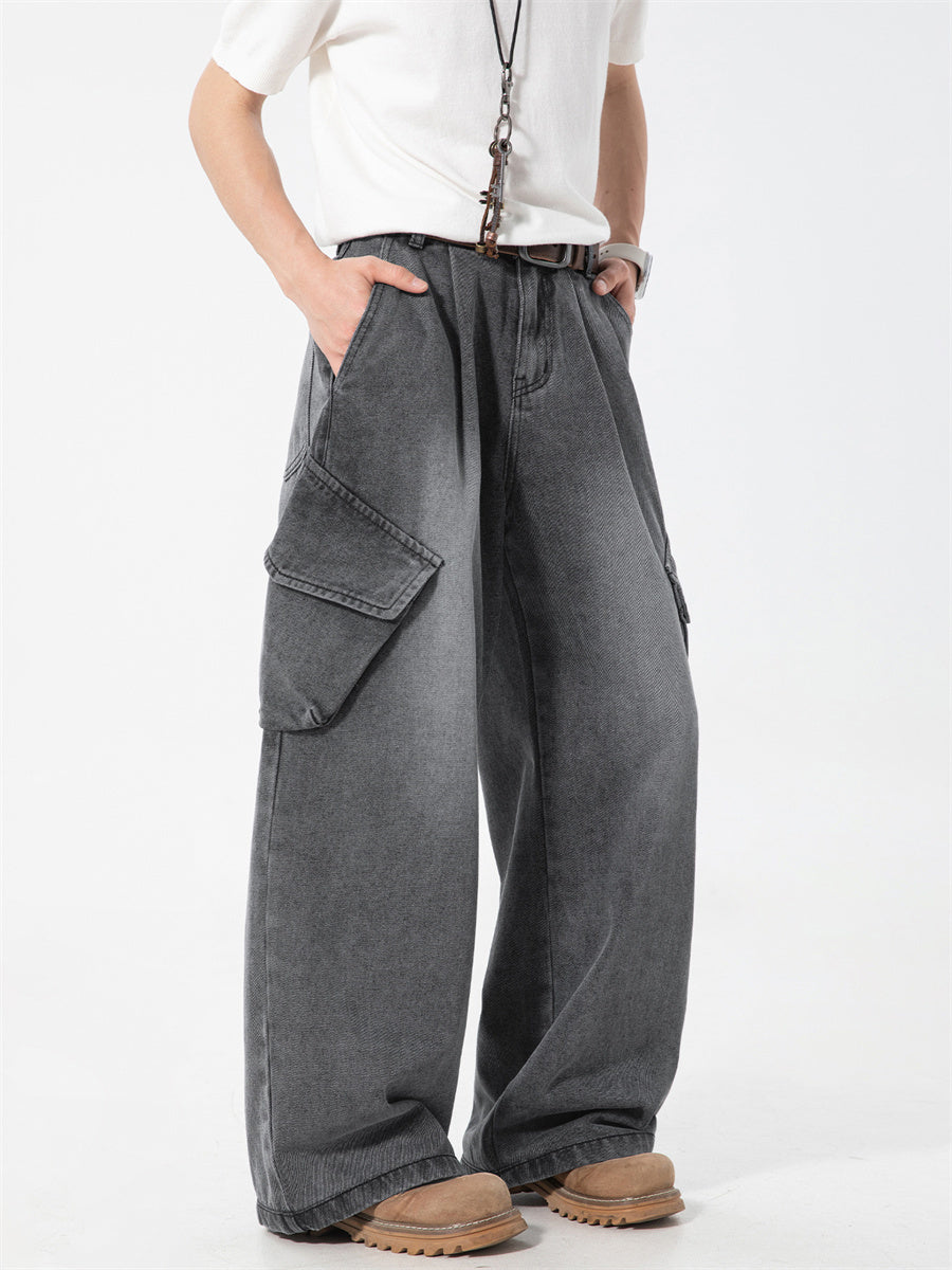 Liber SS Men's Pocket Vintage Washed Trousers