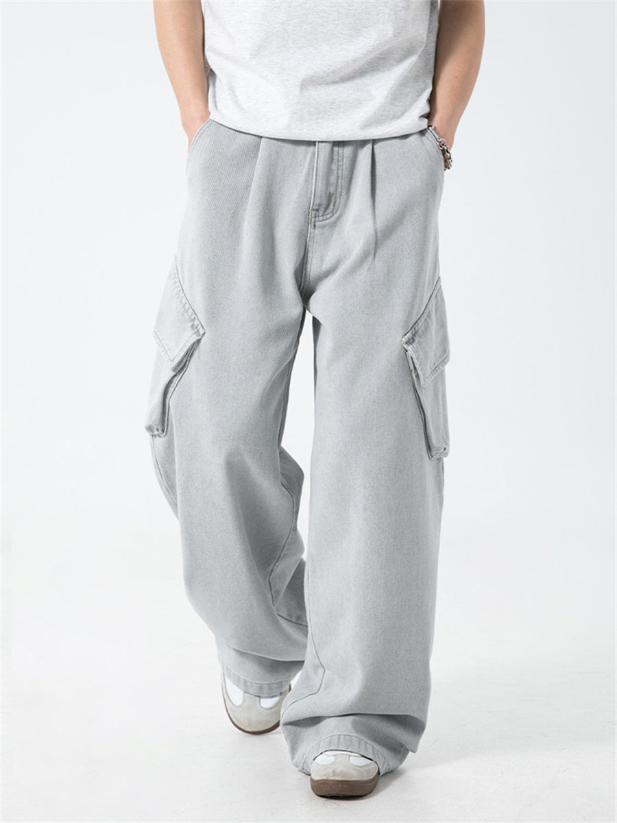 Liber SS Men's Pocket Vintage Washed Trousers