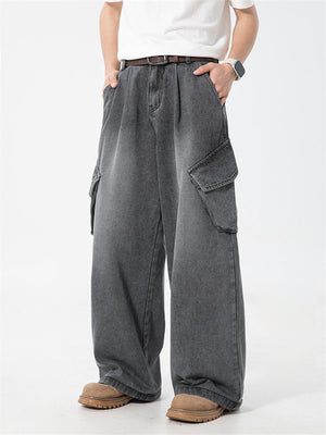 Liber SS Men's Pocket Vintage Washed Trousers
