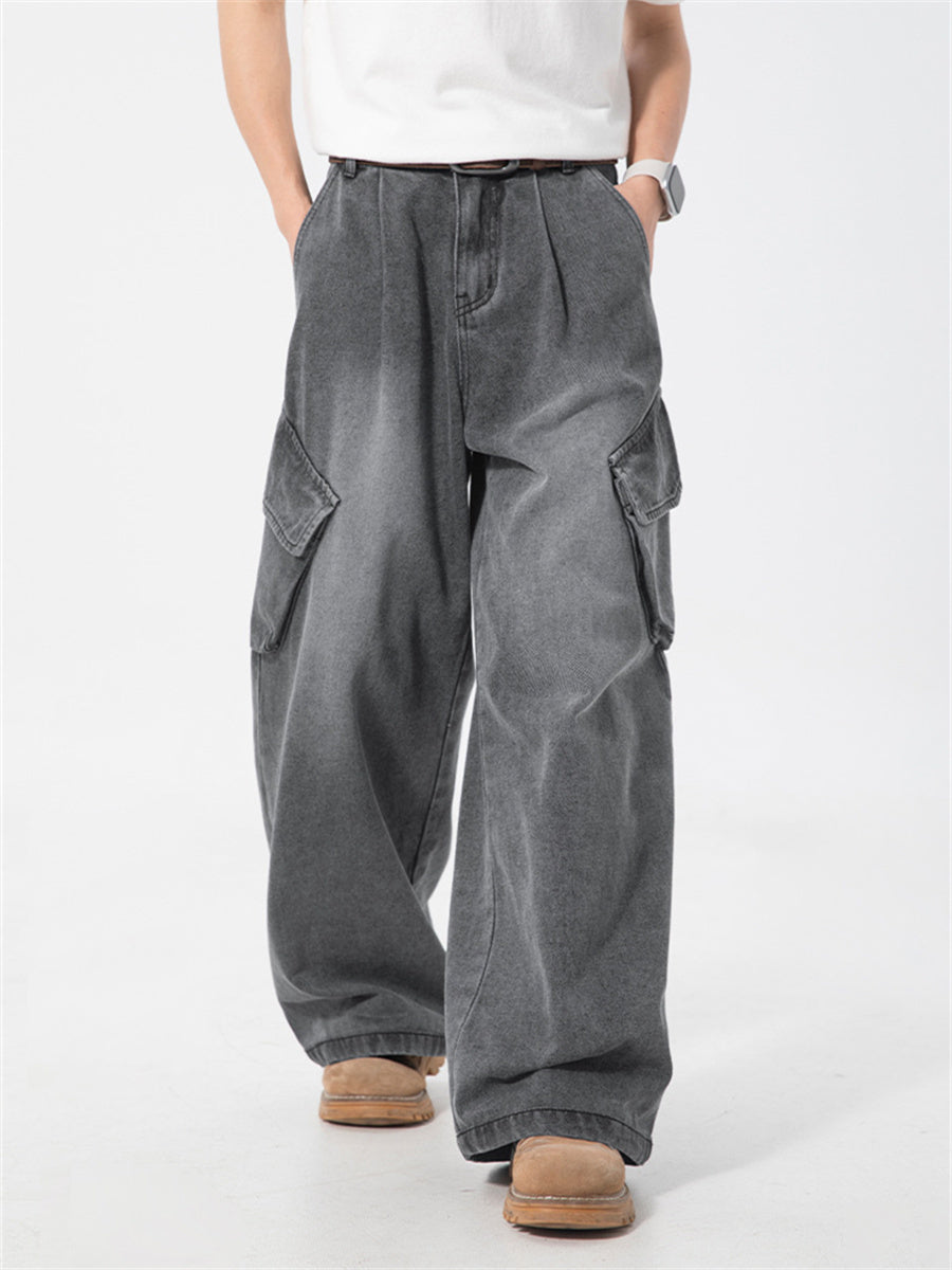 Liber SS Men's Pocket Vintage Washed Trousers