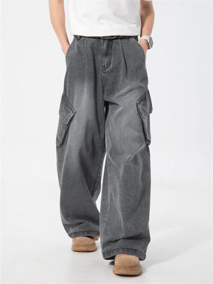 Liber SS Men's Pocket Vintage Washed Trousers