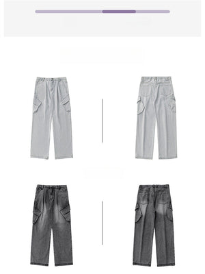 Liber SS Men's Pocket Vintage Washed Trousers