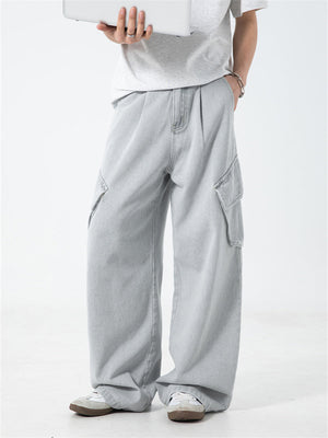 Liber SS Men's Pocket Vintage Washed Trousers