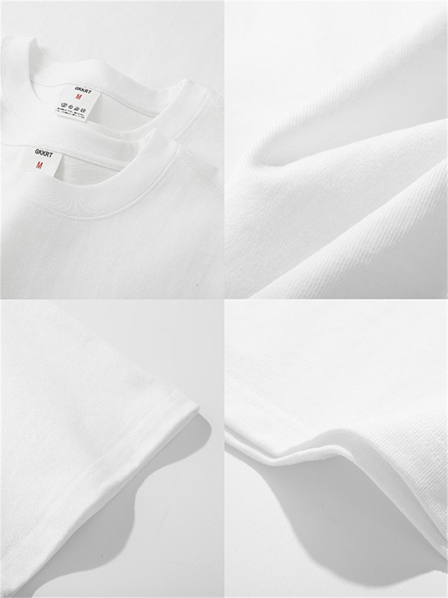 Liber Summer Men's Printed Cartoon Hood T-shirts