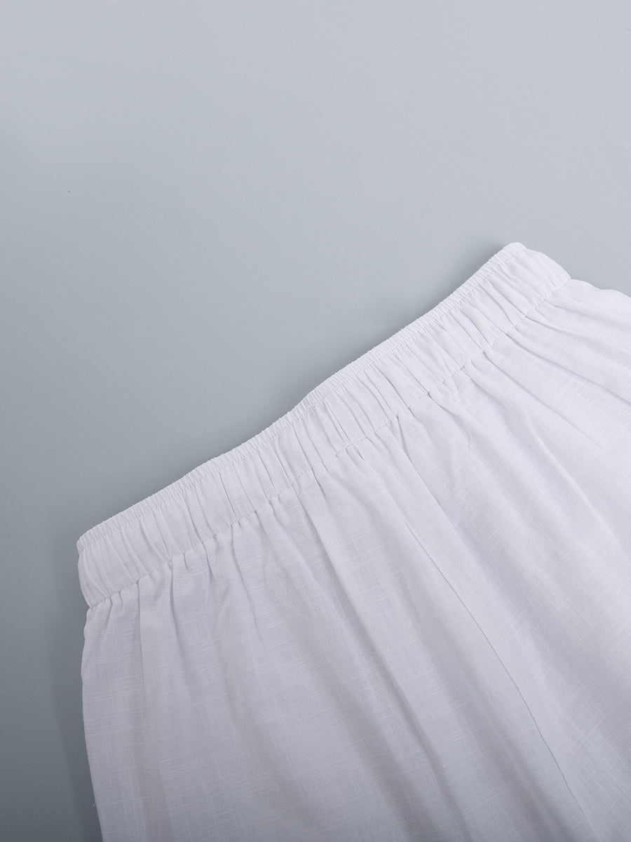 Liber SS Women's Linen Two-Piece Set