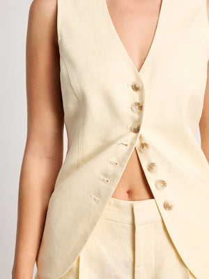 Liber SS Women's Linen Two-Piece Set