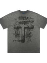 Liber Summer Men's Printed Letter Hood T-shirts