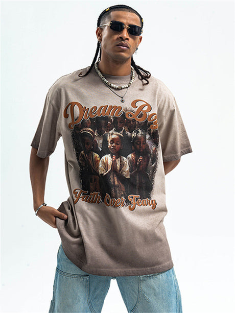Liber Summer Men's Printed Other Hood T-shirts