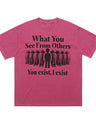 Liber Summer Men's Printed Letter Hood T-shirts