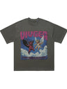 Liber Summer Men's Printed Letter Hood T-shirts