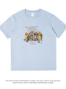 Liber Summer Men's Printed Cartoon T-shirts