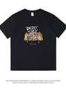 Liber Summer Men's Printed Cartoon T-shirts