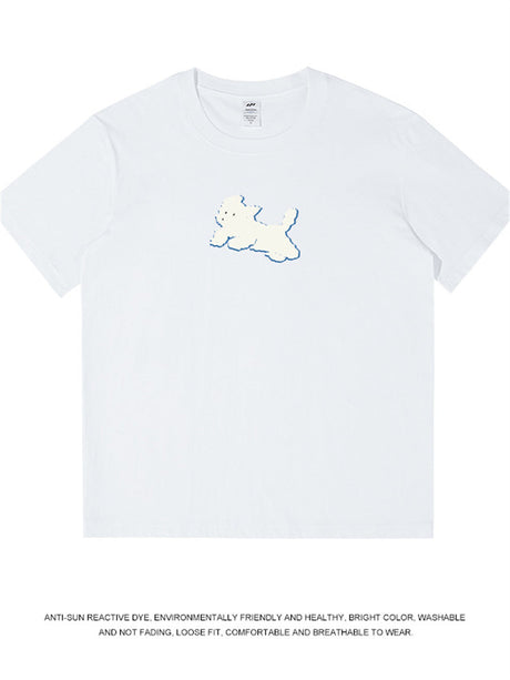 Liber Summer Men's Printed Cartoon T-shirts