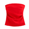 Liber SS Women's Solid Color Suspender/Vest